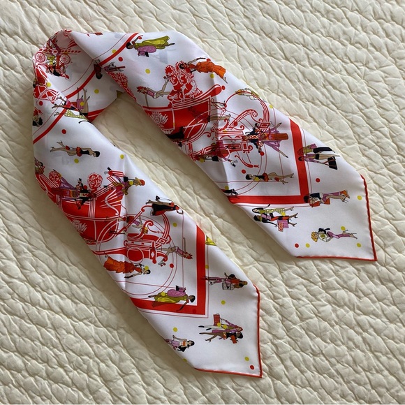 NWT Hermes Ex-Libris Les Parisiennes Silk Scarf - Picture 6 of 16